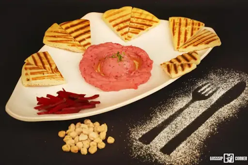 Beetroot Hummus ( Non Jain )