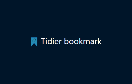 Tidier Bookmark small promo image