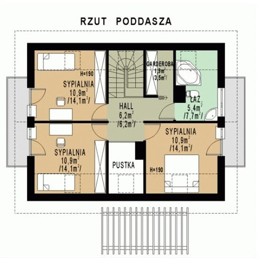 WB-0042 - Rzut poddasza