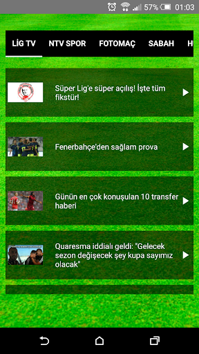 Spor Haberleri - Futbol Haber