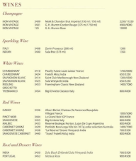 Capital Kitchen - Taj Palace Hotel menu 2