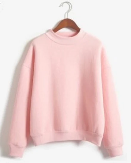 Woman Sweatshirts 2024 Sweet Korean O-neck Knitted Pullov... - 0