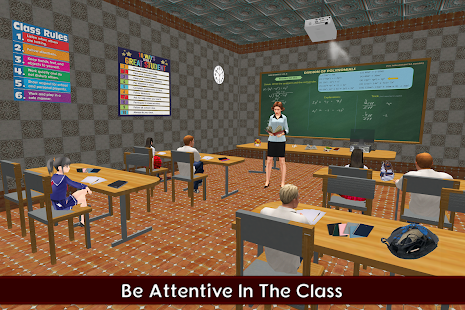 Virtual Girl Simulator: High School Girl Life Screenshot