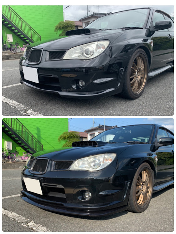 インプレッサ WRX STIのフロントリップ・DIY・stay home・GWに関するカスタム事例の投稿画像2枚目
