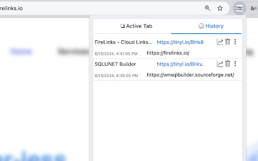 Tiny URL Shortener Preview 2