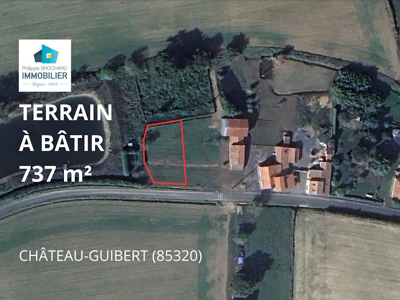 Vente terrain à batir  737 m² à Château-Guibert (85320), 34 688 €