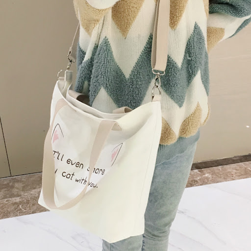 Title 15, Womens canvas bag shoulder messenger, spacious...