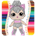 Dolls Coloring Pages Icon