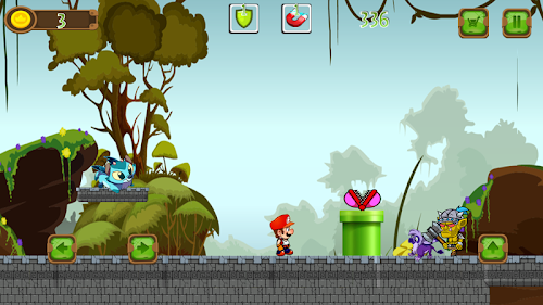 Android application super jungle world adventurer screenshort