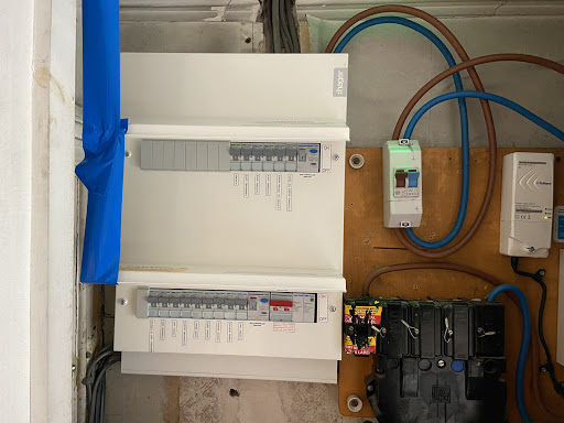 Consumer Unit labelling of circuits.
