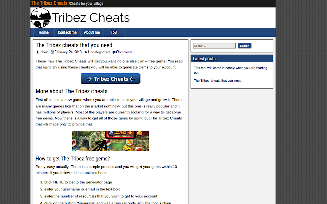 The Tribez Cheats