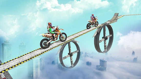 瘋狂的自行車賽車特技3D(圖3)-速報App