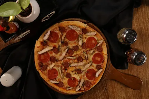 Chicken Pepperoni Pizza