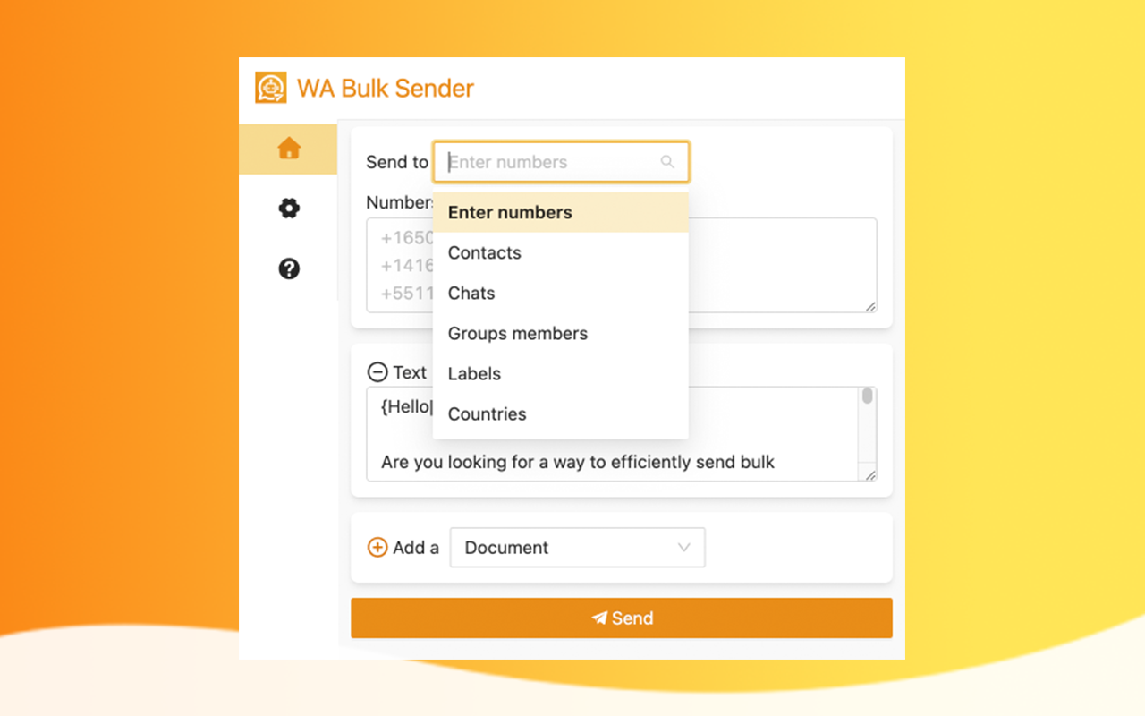 WA Bulk Sender Preview image 3