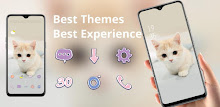 Cute cat animal theme for huawei p smart wallpaper APK