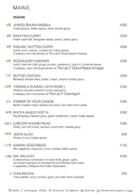 24/7 Restaurant - The Lalit menu 6