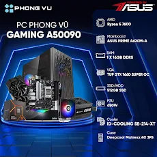 PC PV Gaming A50090 (R5-7600/1x16GB/512GB SSD/GTX 1660S/No OS)