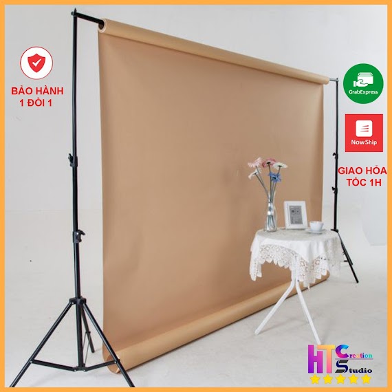 Khung Giá Treo Phông Nền Di Động Chữ U Chụp Ảnh, Quay Video Lookbook, Ảnh Cưới, Livestream Kt 2X2M (Tặng Kẹp, Túi Đựng )