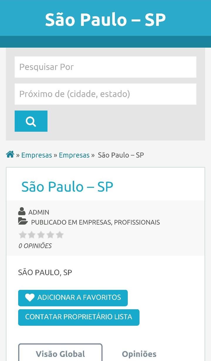 Guia São Paulo (SP) Screen 2