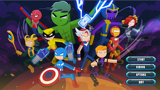 Screenshot Stickman Fight Supreme Hero