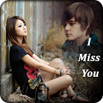 Cover Image of Download Miss You Photo Frame 1.3 APK