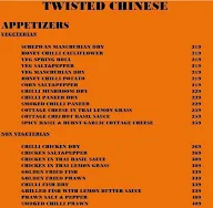 Twisted Chinese menu 1