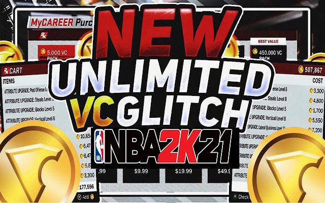 NBA 2k21 Free VC Glitch - Unlimited Free VC chrome extension