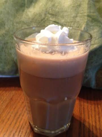 Homemade Kahlua and cream