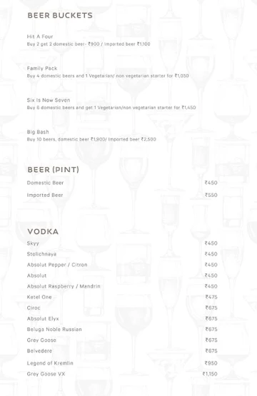 Food Exchange - Novotel menu 