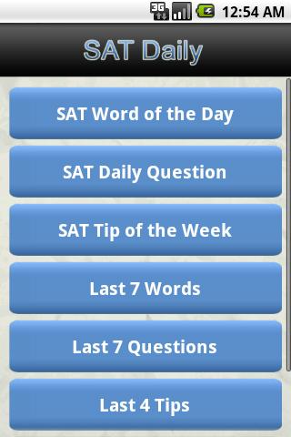 SAT Daily: Prep, Vocab, Study apk