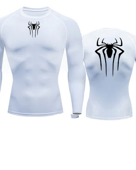 Sun Protection Sports Second Skin Running T-shirt Men's F... - 0