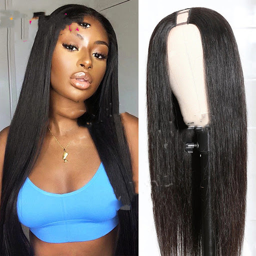 Title 1, U-shaped Human Hair Full Mechanism Headgear pro...