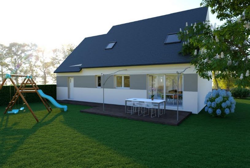  Vente Terrain + Maison - Terrain : 405m² - Maison : 100m² à Sainte-Jamme-sur-Sarthe (72380) 