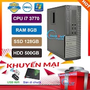 Máy Bộ Dell I7 Thanhbinhpc Máy Tính Đồng Bộ Dell Core I7 - Dell Optiplex 7010/9010 ( I7 3770/8G/120G/500G ) - Bh 12T