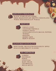 Choco Rocks menu 1