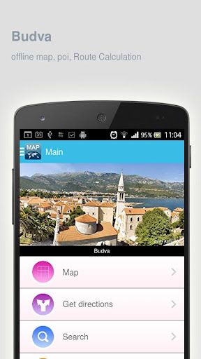 Budva Map offline