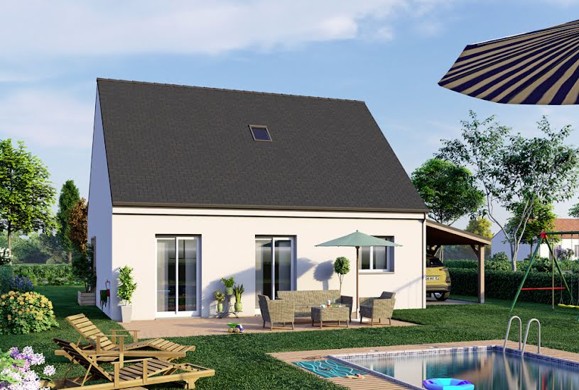  Vente Terrain + Maison - Terrain : 362m² - Maison : 82m² à Beauvais (60155) 