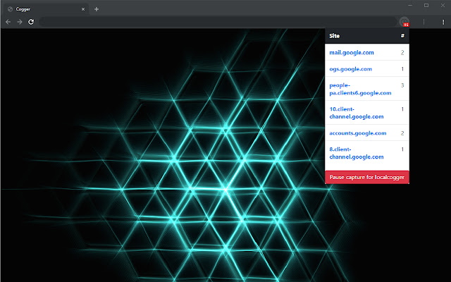 Cogger chrome extension