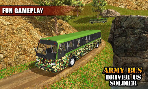 Army Bus Driver US Soldier Transport Duty 2017