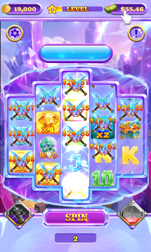 Screenshot Crystal Cavern Spins