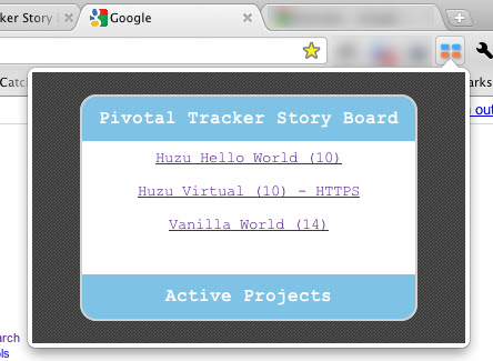 Pivotal Tracker Story Board