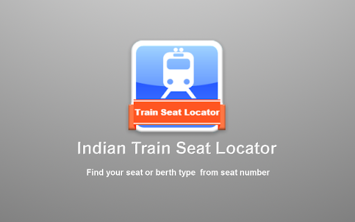 Indian Train Seat Locator