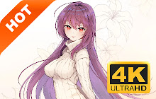 Scathach Pop HD Anime New Tabs Theme small promo image