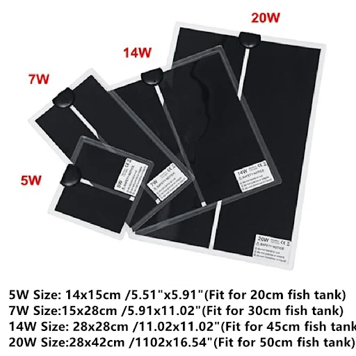 110V 5W-20W Heating Warm Pad Adjustable Temperature Controller Incubator Mat Tools Terrarium Reptiles Heat Mat for Climb