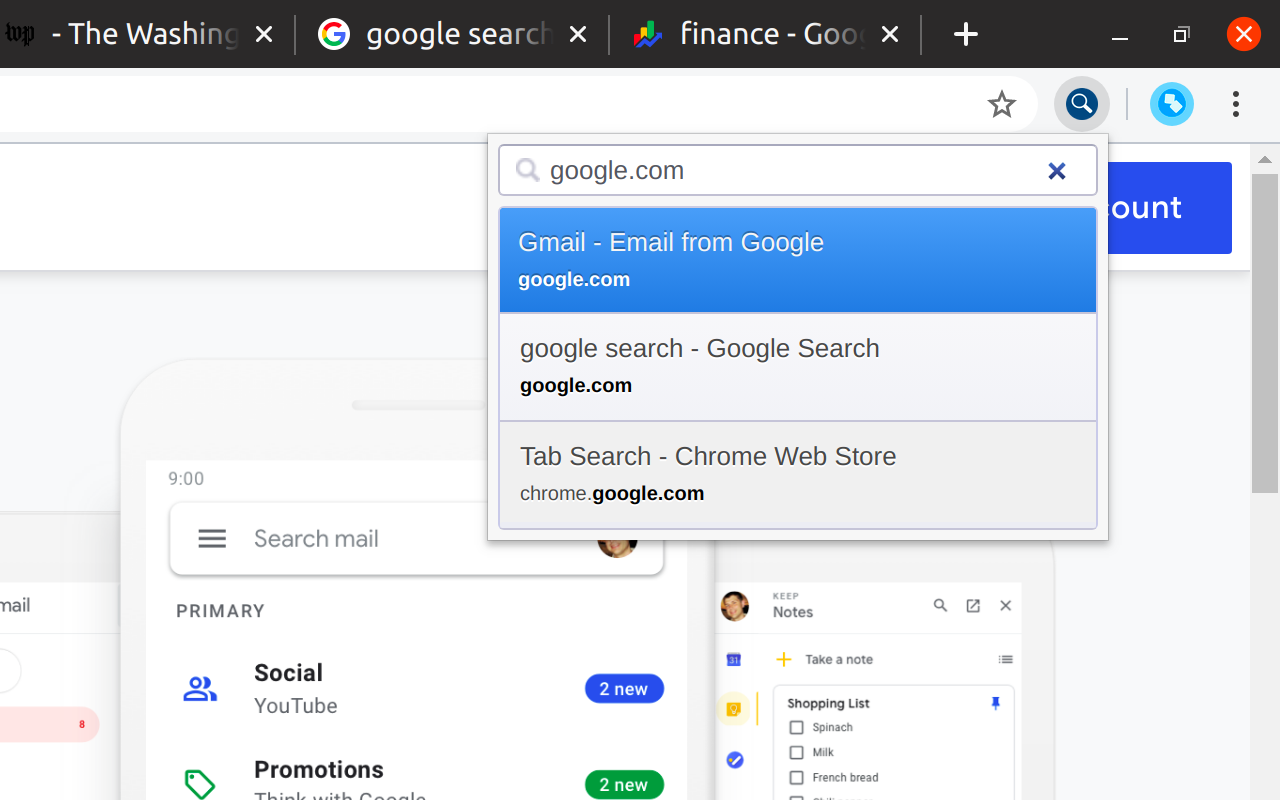 Tab Search Preview image 3