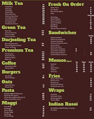 Chai Garam menu 1