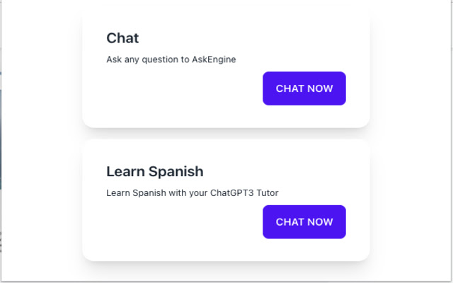 AskEngine ChatGPT3