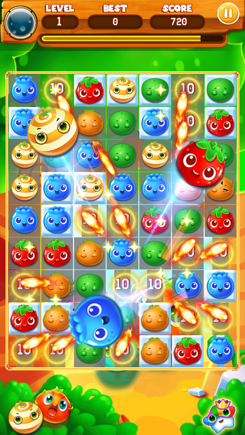 Android application Fruits Garden - Fun games screenshort