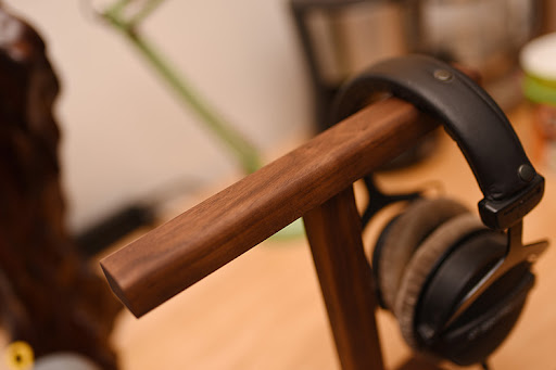 Title 5, Black Walnut Headphone Holder Headphone Hanger ...