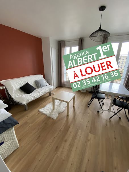 Location meublée appartement 1 pièce 27 m² à Le Havre (76600), 550 €